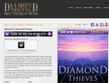 Tablet Screenshot of diamondthieves.net